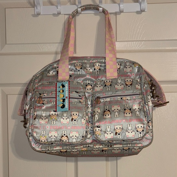 Harajuku Lovers Handbags - Harajuku Lovers POPPIN Meow Madness school work travel Bag Purse Tote